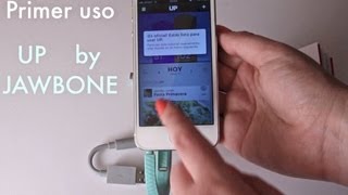 Jawbone UP V2  Review 2013 PRIMER USO Start Up Pulsera UP  Español [upl. by Ware]