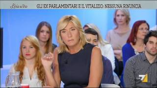 Pivetti Non prendo il vitalizio [upl. by Eimot]