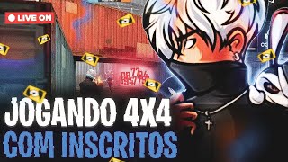 Live de Free Fire jogando salas com inscritos 1x1 2x2 4x4 6x6  Live on🔴 [upl. by Marilee]