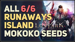 Lost Ark All Runaways Island Mokoko Seed Locations [upl. by Anilac533]