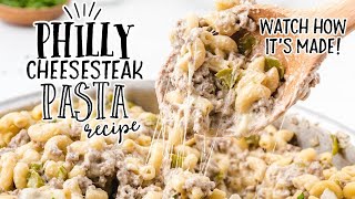 Philly Cheesesteak Pasta [upl. by Bardo]