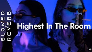 Travis Scott  HIGHEST IN THE ROOM s l o w e d  r e v e r b ft ROSALÍA Lil Baby [upl. by Nauq]