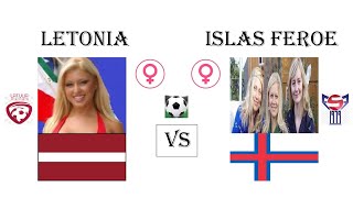 LETONIA VS ISLAS FEROE LIGA DE NACIONES UEFA 2024 SEPTIEMBRE 10 [upl. by Charmane349]