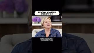 Brene Brown The Power Of Belonging Over Fitting In  motivation brenebrown [upl. by Harim]