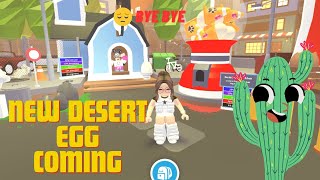 New Desert Egg In Adopt Me  Adopt Me Update [upl. by Yovonnda752]