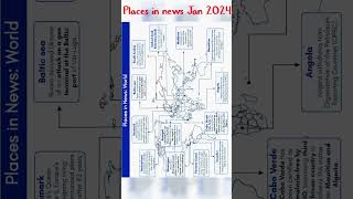 UPSC Places in News Jan 2024 Part 2 news upsc currentaffairs upsc gk education [upl. by Ytak]