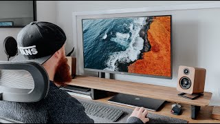 The Perfect Productivity Monitor  LG 32” 4K UltraFine Ergo Setup [upl. by Nierman]