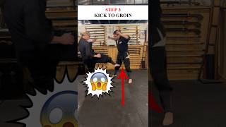 How To FIGHT against FRONT KICK 💥 Shorts Kempo Karate [upl. by Champaigne301]