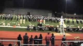 Stockdale High School Band amp Colorguard  Huntington Beach HS 110312 [upl. by Dlaregztif]