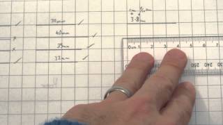 5 Drawing a line measuring cm mm [upl. by Atterg]