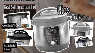 The Best Selling Instant Pot Rice Cookers [upl. by Ynnub893]