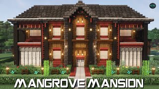 Building a MANGROVE MANSION in Minecraft  TUTORIAL [upl. by Iraam694]