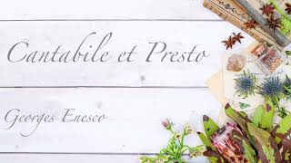 Cantabile et PrestoGeorges Enesco [upl. by Gwyneth]