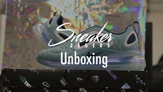 Unboxing Nike Air Max 720 Northern Lights Day [upl. by Akirehs422]