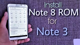 2018 New ROM For Samsung Galaxy Note 3 N9005  S8 ROM For Note 3 N9005 Android nougat 70 [upl. by Denny955]