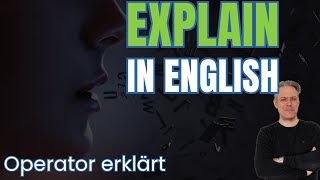 Explain in English Explanation schreiben  Erklären auf Englisch und Deutsch [upl. by Enyrb241]