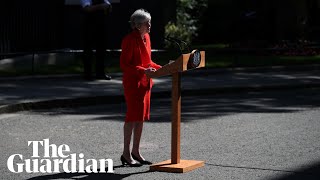 Prime minister Theresa May’s resignation speech in full [upl. by Cyd643]