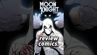 review comics  MOON KNIGHT  LEGACY [upl. by Enirhtac594]