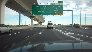 Selmon Expressway Connector Is Now Open Tampa Florida [upl. by Llednil]