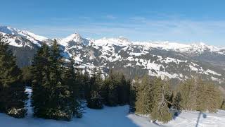 Switzerland  Gstaad  Wispile Gondola  Hotel Alphorn [upl. by Une]