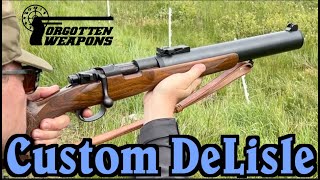 Custom DeLisle A 45ACP MiniMauser in Classic Sporting Lines [upl. by Suh]