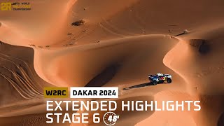 Extended Highlights  Stage 6 pt1  Dakar 2024  W2RC [upl. by Procora]