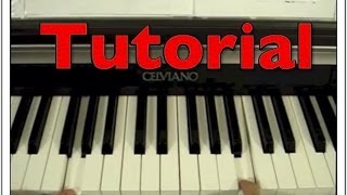 Dios manda lluvia Piano Tutorial  Ericson Alexander [upl. by Joappa]