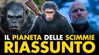 IL PIANETA DELLE SCIMMIE IL RIASSUNTONE DELLA TRILOGIA [upl. by Walston]