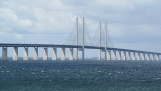 Denmark amp Sweden E20 Øresund Bridge [upl. by Marilyn]