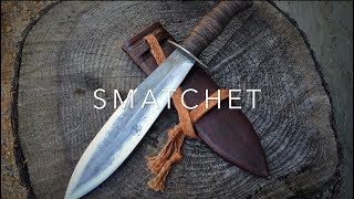 SMATCHET COMBAT KNIFE RICK MARCHAND WILDERTOOLS VIDEO 1 FIRST IMPRESSIONS [upl. by Binny]