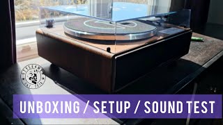 Compact builtin turntable stereo system [upl. by Nhguavaj]