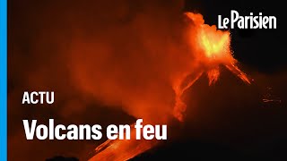 Les 5 éruptions volcaniques les plus spectaculaires de 2021 [upl. by Omland358]