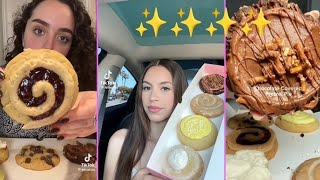 Crumbl Cookies Mukbang  Tiktok Compilation [upl. by Meggy242]