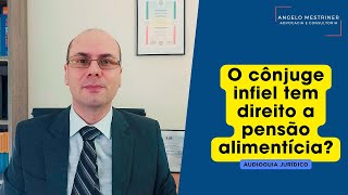 O cônjuge infiel tem direito a pensão alimentícia [upl. by Gaivn]