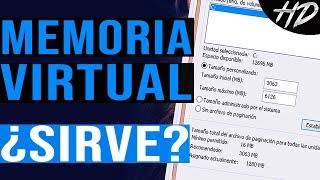 MEMORIA VIRTUAL DE WINDOWS ¿Optimiza el rendimiento de la PC  Cómo CONFIGURARLA CORRECTAMENTE [upl. by Bram]