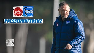 quotWeiter die körperliche Robustheit zeigenquot  Pressekonferenz vor 1 FC Nürnberg mit Pál Dárdai [upl. by Zaneta555]