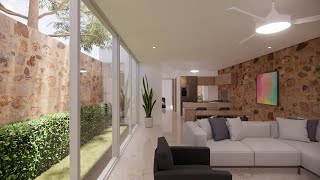 Te sorprenderá el diseño interior de esta casa pequeña y minimalista [upl. by Forrester]