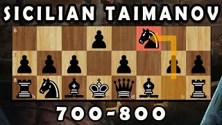 Play the Sicilian Taimanov like a Grandmaster  700800 [upl. by Eanad]