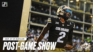 POSTGAME SHOW  COLORADO VS BAYLOR SEP 21 [upl. by Arries863]