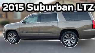 2015 Chevy Suburban LTZ 4x4  Buying A Vehicle Out Of State Tips [upl. by Pomfret153]