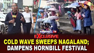 EXCLUSIVE  COLD WAVE SWEEPS NAGALAND DAMPENS HORNBILL FESTIVAL [upl. by Anahcar]