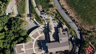 Drone footage at Mountain Winery Saratoga California [upl. by Margarida]