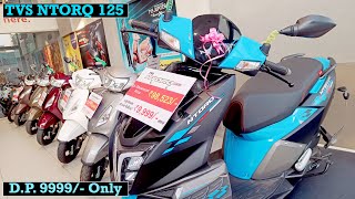 TVS NTORQ 125 RACE EDITION 2024 New Model Complete Information With Price Details  New Changes [upl. by Ehman414]