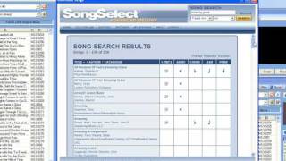 How to import a song from SongSelect to MediaShout [upl. by Jonette]