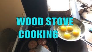 WOOD STOVE COOKING [upl. by Eineeuq]