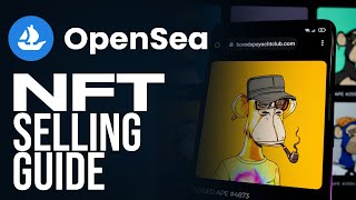 How To Sell NFT Art On OpenSea 2024 [upl. by Aleirbag396]