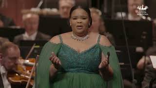 Nombulelo Yende won 1st prize female voice Moniuszkocompetition Polands 🇵🇱 Casta diva from Bellin [upl. by Close]