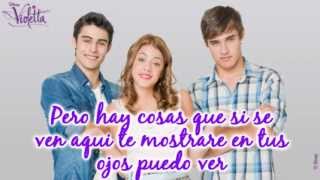 Violetta quotPodemosquot Completa Letra [upl. by Ecidnacal]