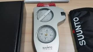 suunto Tandem compass amp clinometer [upl. by Ellehcil999]