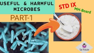 Useful amp Harmful Microbes Part1Class 9 [upl. by Currey]